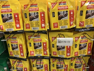 Ca. 150x Soudal reinigingsdoekjes